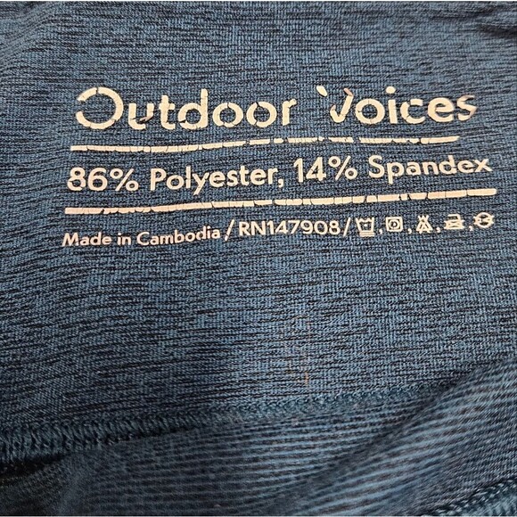 Outdoor Voices 7/8 Warmup Legging Colorblock Women's Small Activewear Athliesure - Picture 10 of 10